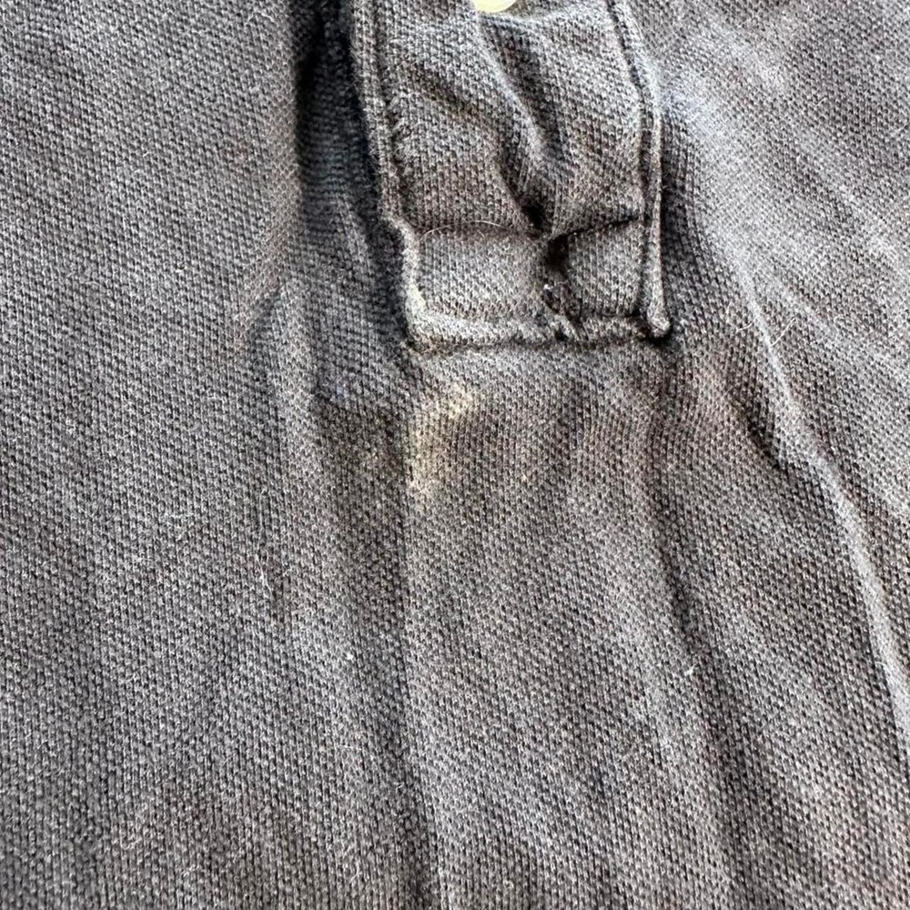 American Eagle Outfitters black polo shirt Size L - Picture 4 of 4
